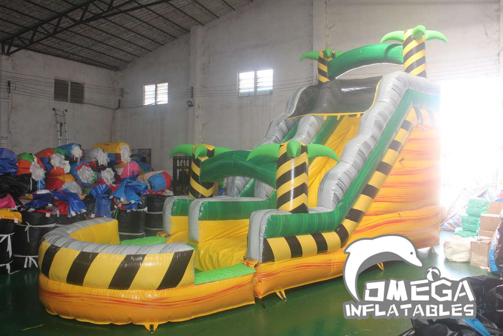 16FT Toxic Paradise Water Slide