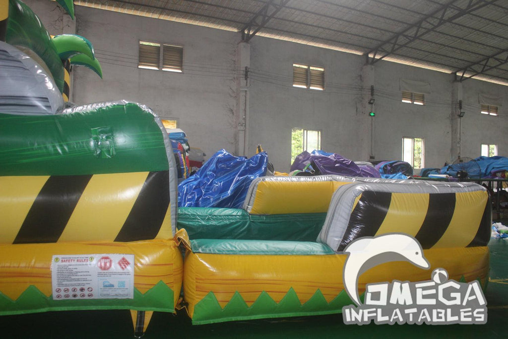 18FT Toxic Paradise Water Slide - Omega Inflatables Factory