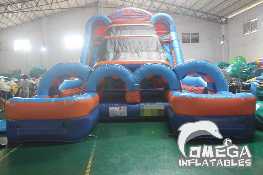 20FT Inflatables Supplier Vertical Challenge Water Slide