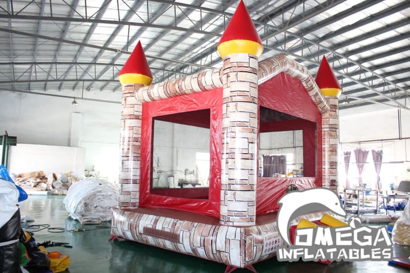 Camelot Castle Brown Bounce House 2