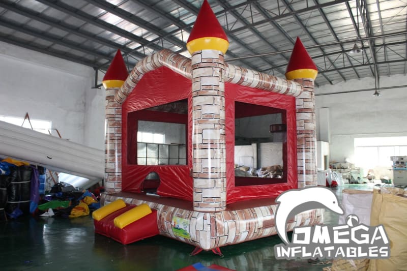 Camelot Castle Brown Bounce House 2