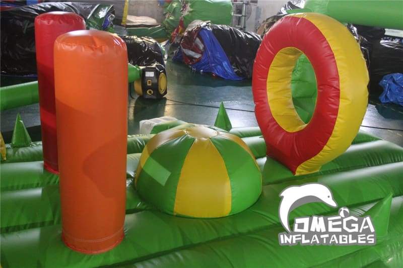 Crocodile Inflatable Water Obstacle Course