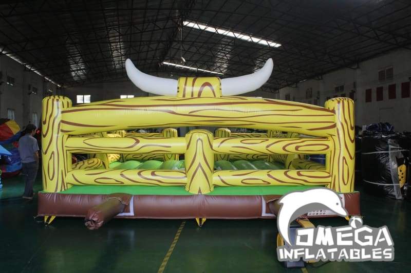 Custom Inflatable Mattress for Mechanical Bull