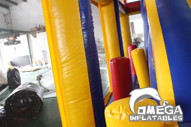 Dash N Splash Wet Dry Inflatable Obstacle Course