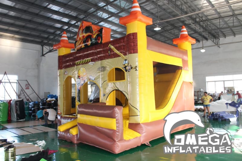 Digger/Miner Themed Jumping Castle