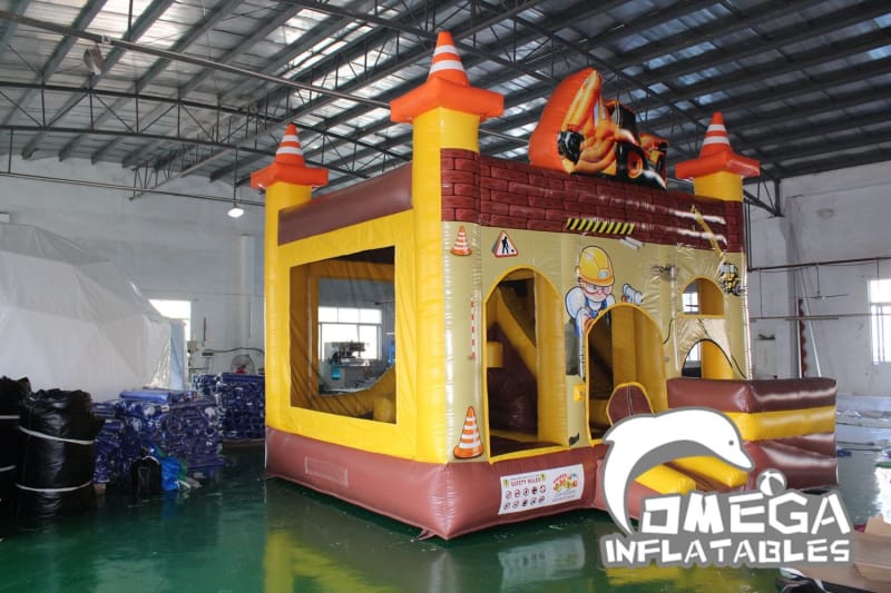 Digger/Miner Themed Jumping Castle