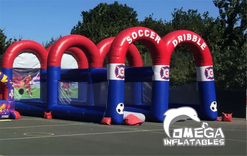 Dribble and Shoot Inflatable Football Game
