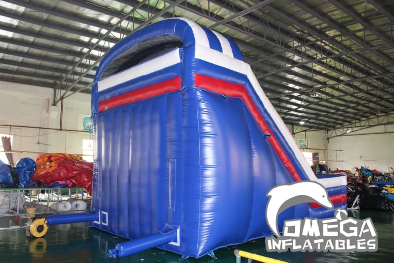 Fire Truck / Fire Engine Inflatable Slide - Omega Inflatables