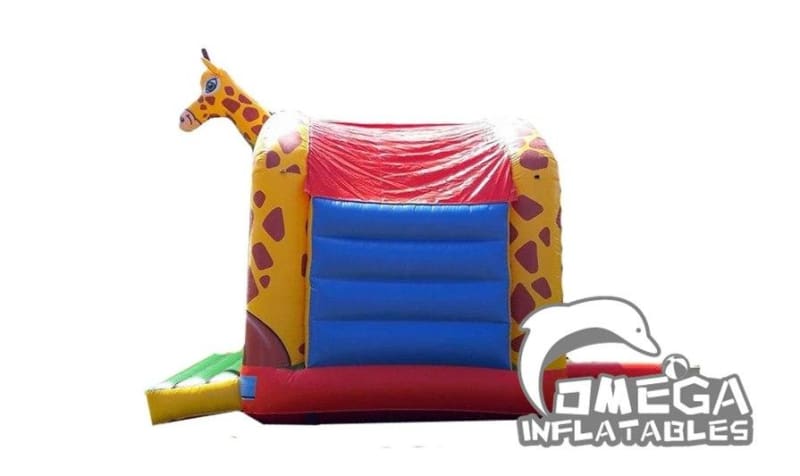 Giraffe Themed Bouncy Castle