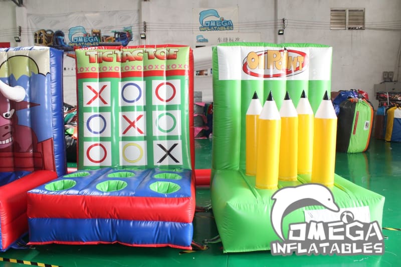 Inflatable 4 in 1 Carnival Game