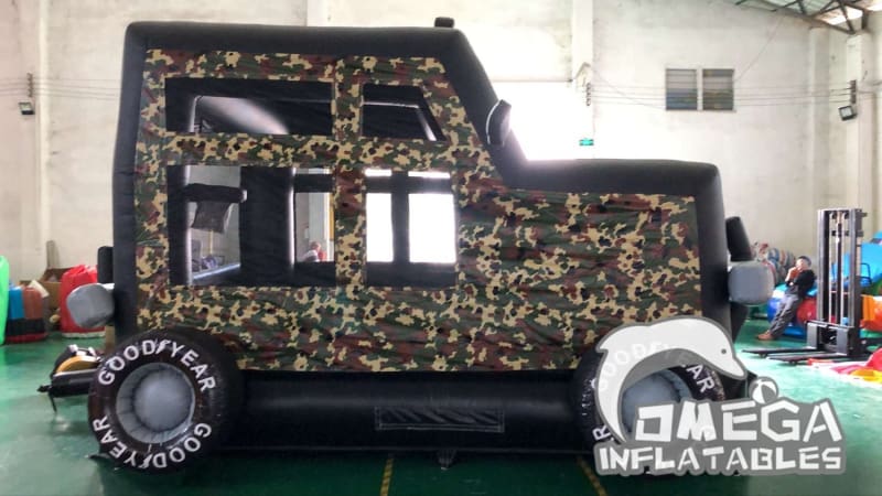 Inflatable Military Truck Bounce House