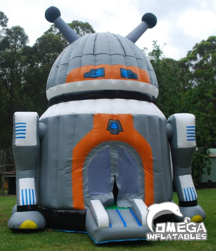 Inflatable Robot Bounce House