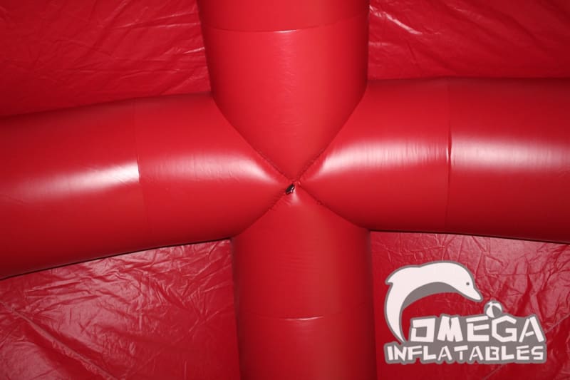 Inflatable Tent with 3 Zipper Door - Omega Inflatables