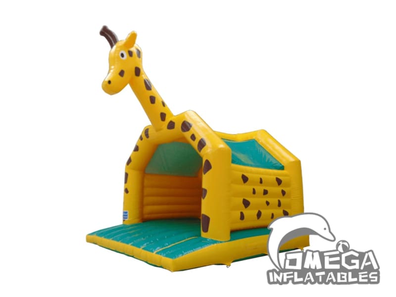 Inflatables Giraffe Bouncy Castle