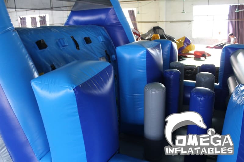 Outdoor Extreme Challenge Inflatable Obstacle Course