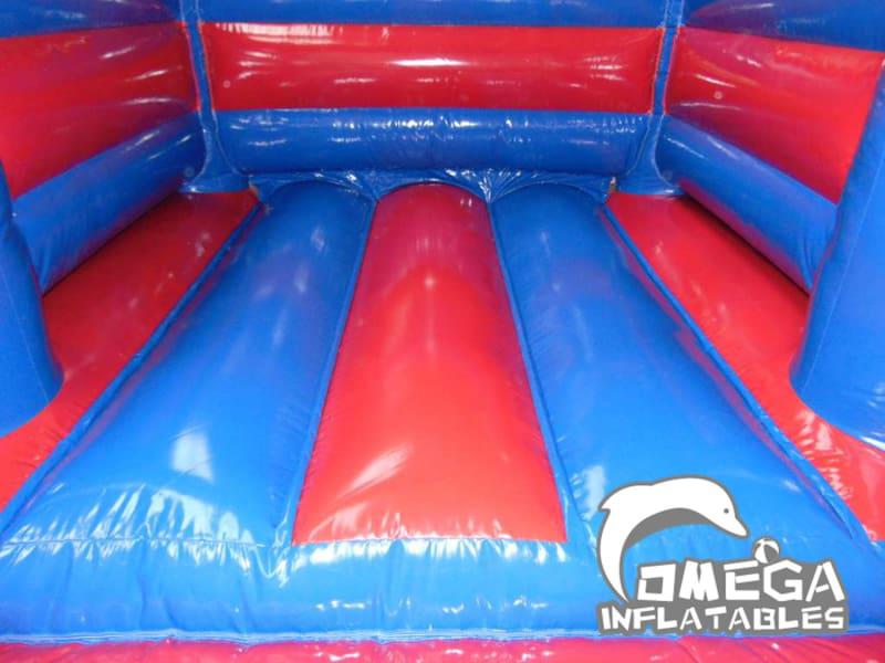 Red Blue Pillar & Beam inflatables