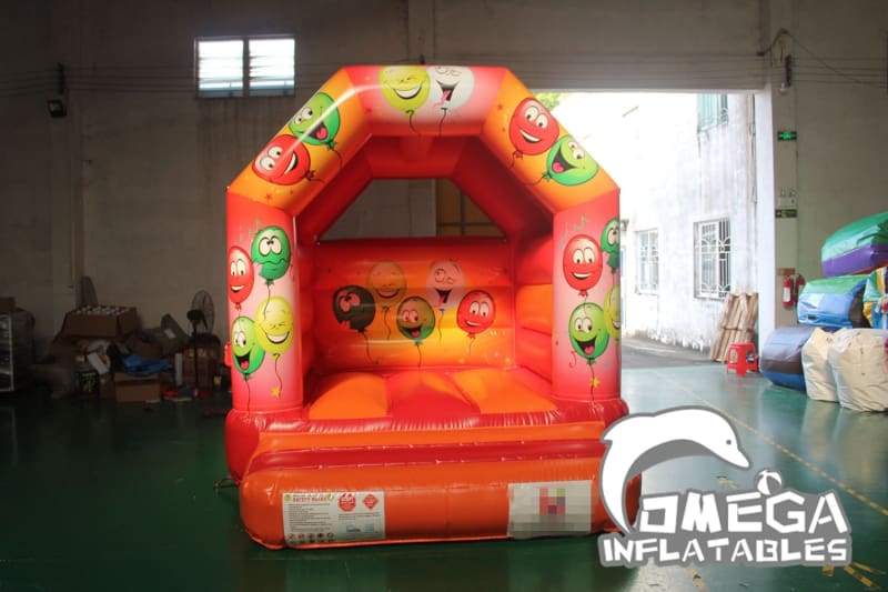 Smiley Balloon Jumping Castle