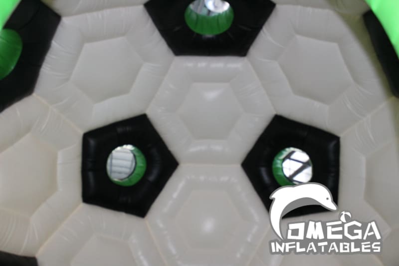 Soccer Shape Inflatable Bouncy Castle